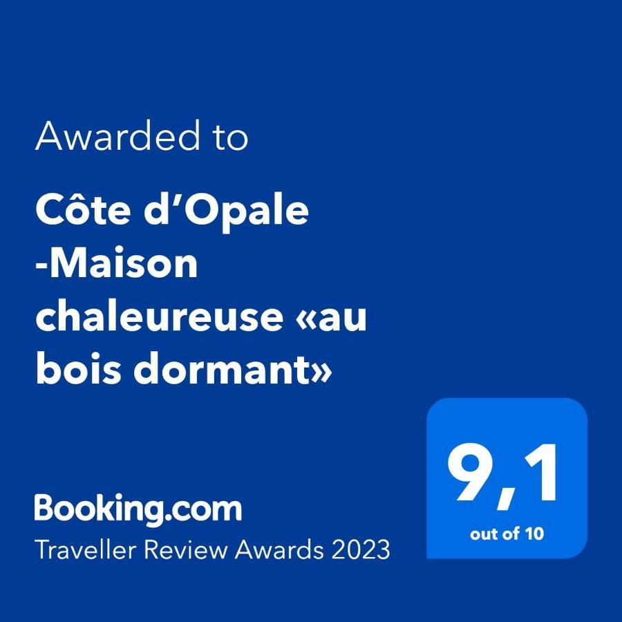 Cote D'Opale -Maison Chaleureuse «Au Bois Dormant» Wadenthun Exteriér fotografie